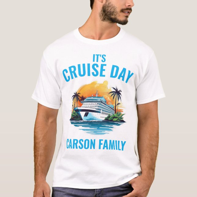 T-shirt C'est Cruise Day Matching Cruise Shirts Custom (Devant)
