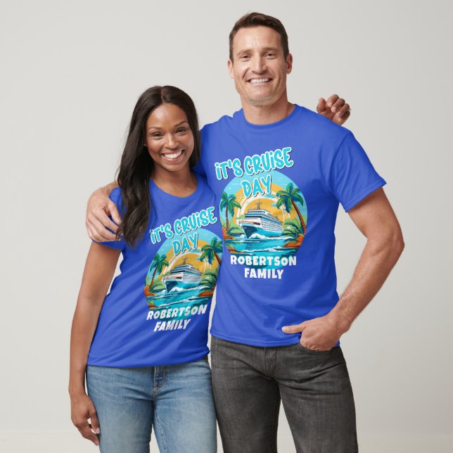 T-shirt C'est Cruise Day Matching Cruise Shirts Personnali (Unisexe)