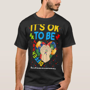 T-shirt C'est d'accord pour différents Sensibilisations su