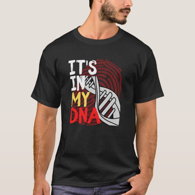 T-shirt C'est dans ma chemise à ADN (Devant)