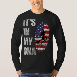 T-shirt C'est dans ma sorcière d'Halloween ADN