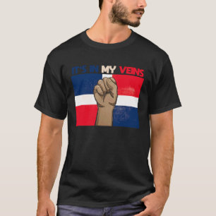 T-shirt c'est dans mes veines Patrimoine patriotique Répub