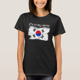T-shirt c'est dans mes veines Patrimoine patriotique sud-c