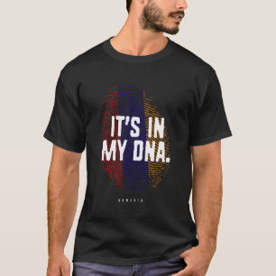 T-shirt C'Est Dans Mon Adn Arménie Chemise Drapeau Racines