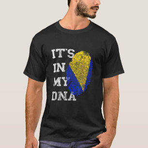 T-shirt C'est dans mon ADN Bosnie-Herzégovine Genetik Bosn
