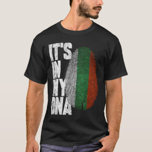 T-shirt C'est dans mon ADN Chemise bulgare fière cadeau hi