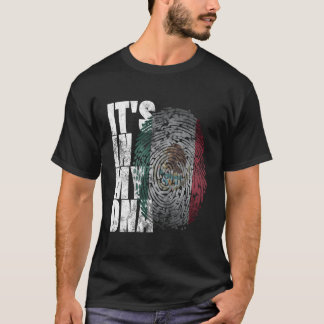 T-shirt C'Est Dans Mon Adn Chemise Mexicaine Fier Cadeau H