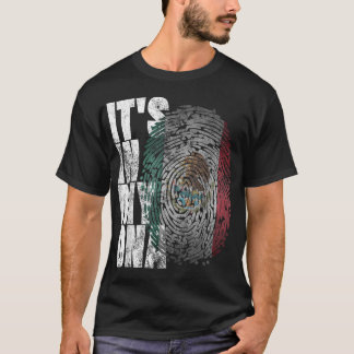 T-shirt C'est dans mon ADN Chemise mexicaine Fière cadeau