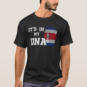 T-shirt C'EST DANS MON ADN Costa Rica ADN