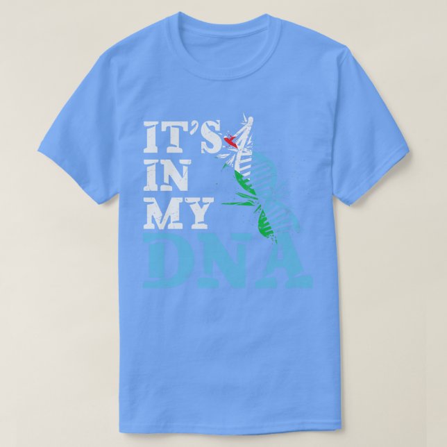 T-shirt C'est dans mon ADN Djibouti (Design devant)