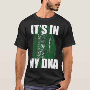 T-shirt C'est dans mon ADN Drapeau saoudien