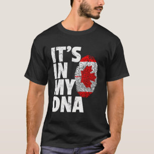 T-shirt C'Est Dans Mon Adn Drôle Cadeau Drôle Canadien Can