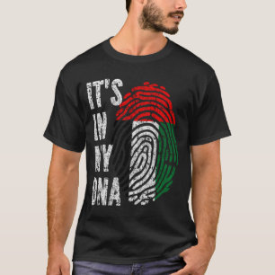 T-shirt C'EST DANS MON ADN Émirats Arabes Unis Drapeau Hom