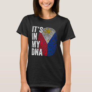 T-shirt C'est dans mon ADN fantastique Philippine empreint