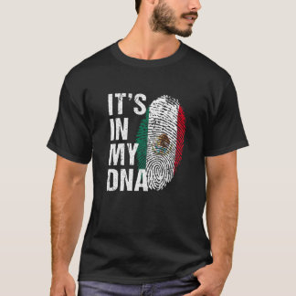 T-shirt C'est dans mon ADN fierté mexicaine drapeau du mex