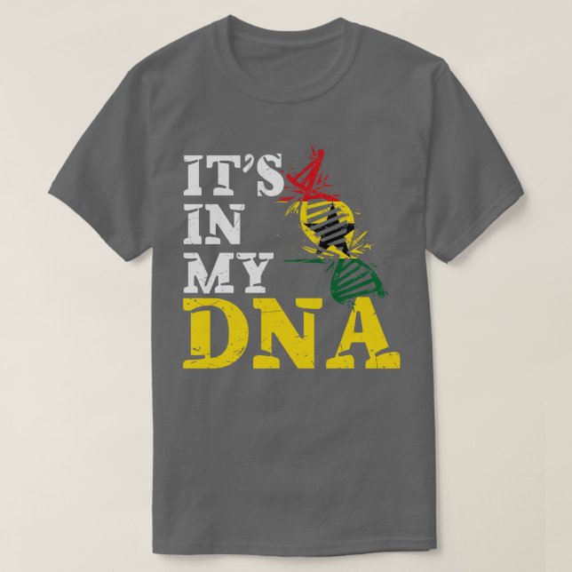 T-shirt C'est dans mon ADN Ghana (Design devant)