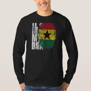 T-shirt C'est dans mon Adn Ghanéen Africain-Américain Ghan