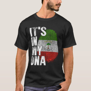 T-shirt C'est dans mon ADN Guinée Équatoriale Graphique Dr