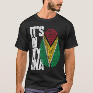 T-shirt C'est dans mon ADN Guyanese Chemise Fière Don Guya