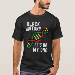 T-shirt C'est dans mon ADN Histoire noire Fière Afrique af