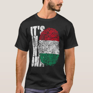 T-shirt C'est dans mon Adn Hongrie graphique pour hommes f