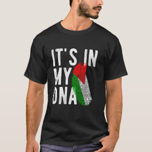 T-shirt C'est dans mon ADN Identité d'empreinte digitale d