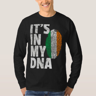 T-shirt C'est dans mon Adn Irlande Drapeau irlandais Homme
