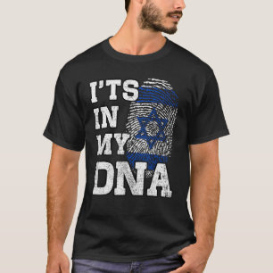T-shirt C'est dans mon ADN Israéliens empreintes digitales