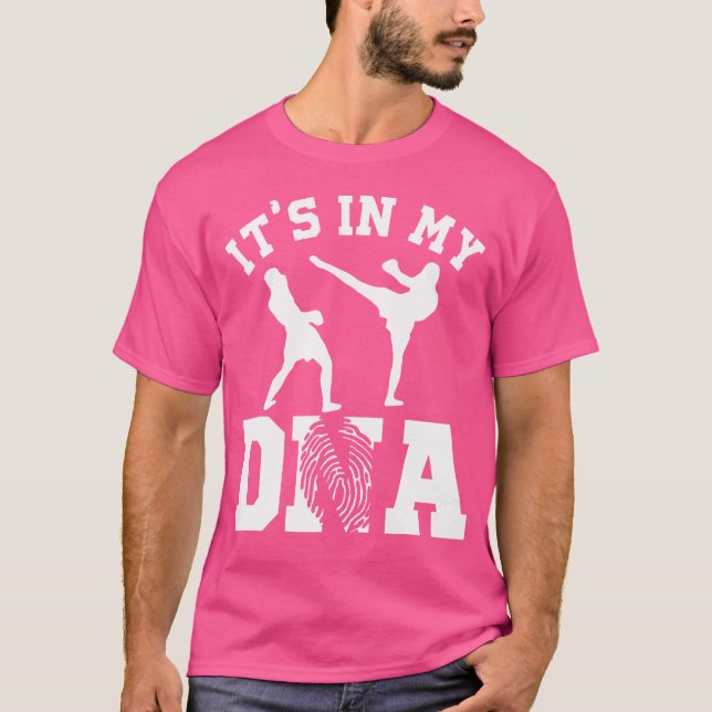 T-shirt C'Est Dans Mon Adn Kickboxing S (Devant)