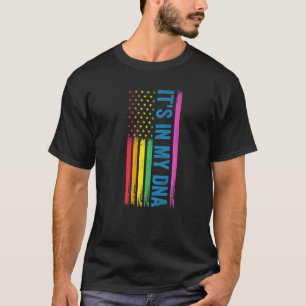 T-shirt C'est dans mon Adn Lgbtq