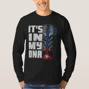 T-shirt C'est dans mon ADN Mens Femmes Enfants en tenue Cu