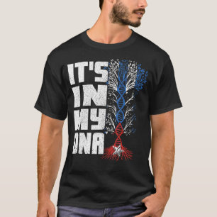 T-shirt C'est dans mon ADN Mens Femmes Enfants en tenue Cu