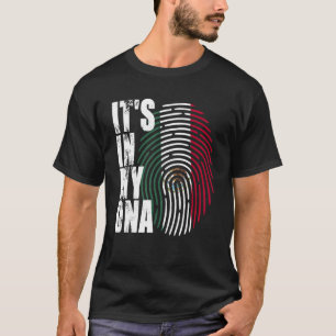 T-shirt C'est dans mon ADN Mexique Da Indépendance du drap