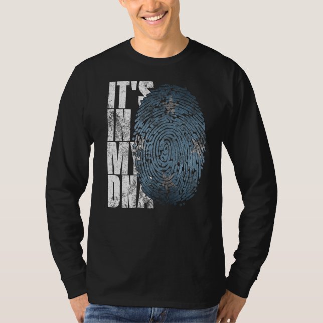 T-shirt C'est dans mon Adn Micronésie Graphique pour homme (Devant)