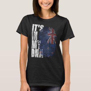 T-shirt C'est dans mon ADN Nouvelle-Zélande Maori Kiwi Cad