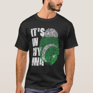 T-shirt C'est dans mon ADN Pakistan Drapeau pakistanais