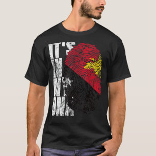 T-shirt C'est dans mon Adn Papouasie Nouvelle Guinée Impri