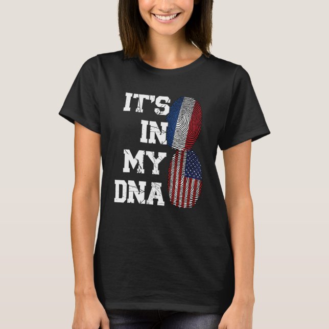 T-shirt c'est dans mon ADN Pays-Bas (Devant)