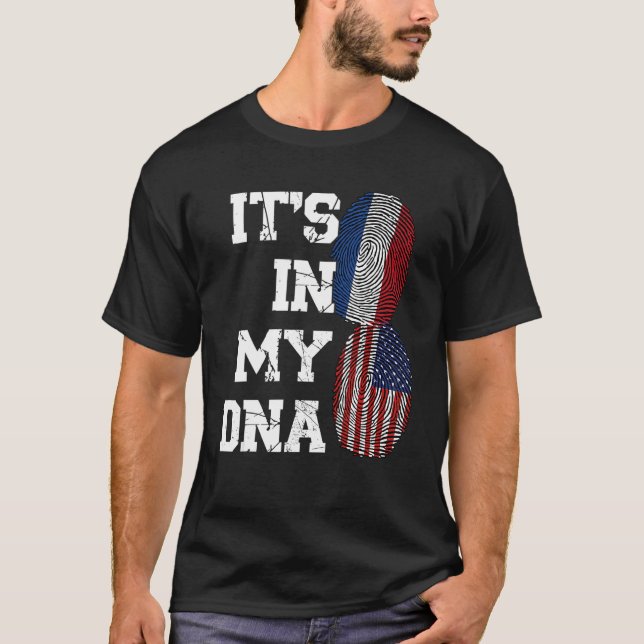 T-shirt c'est dans mon ADN Pays-Bas (Devant)