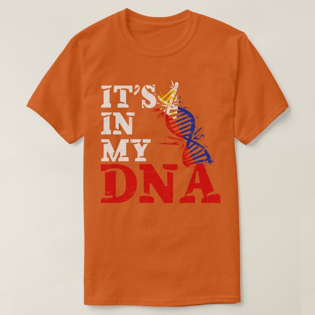 T-shirt C'est dans mon ADN Philippines (Design devant)