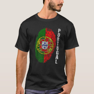 T-shirt C'est dans mon Adn Portugal Graphique pour les hom