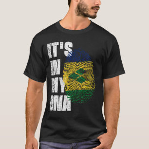 T-shirt C'EST DANS MON ADN Saint Vincent et les Grenadines