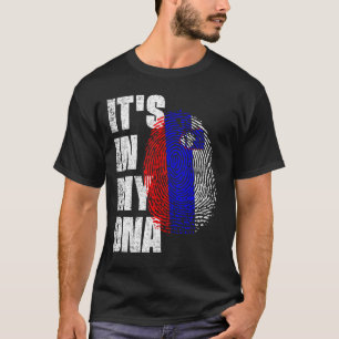 T-shirt C'EST DANS MON ADN Slovénie Drapeau