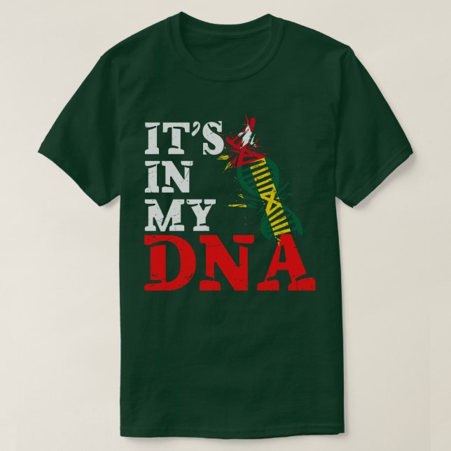 T-shirt C'est dans mon ADN Togo (Design devant)