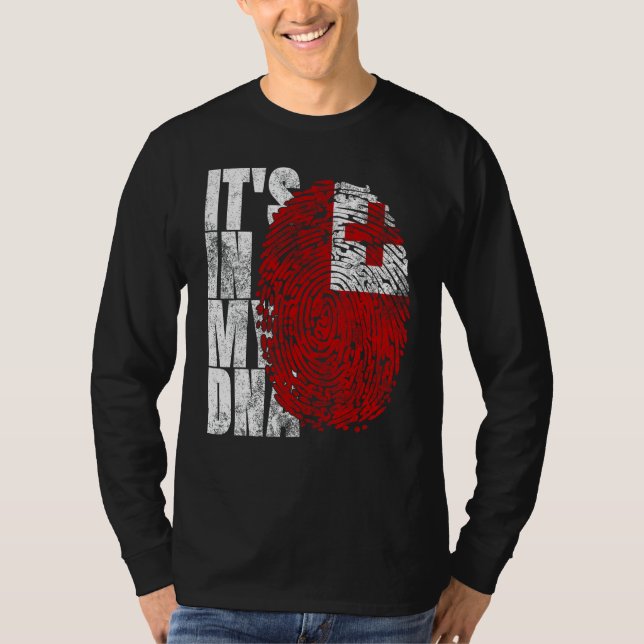 T-shirt C'est dans mon ADN Tonga Graphic pour les femmes T (Devant)