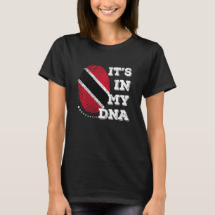 T-shirt C'EST DANS MON ADN trinidad et tobago Drapeau Homm