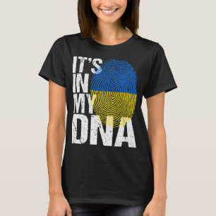 T-shirt C'est dans mon ADN Ukraine drapeau ukrainien homme