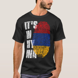 T-shirt C'est dans mon Adna Arménie Drapeau arménien