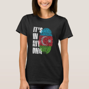T-shirt C'est dans mon Adna Azerbaïdjan drapeau azerbaïdja