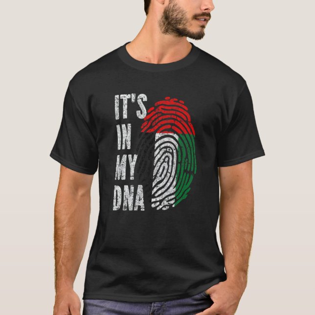 T-shirt C'est dans mon Adna Émirats Arabes Unis Drapeau Ua (Devant)